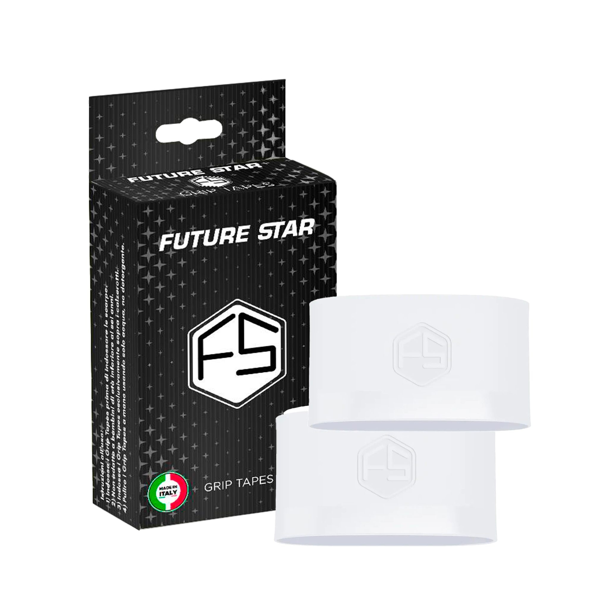 FUTURE STAR® Fascia di sostegno in silicone per parastinchi e calzerotti - FS