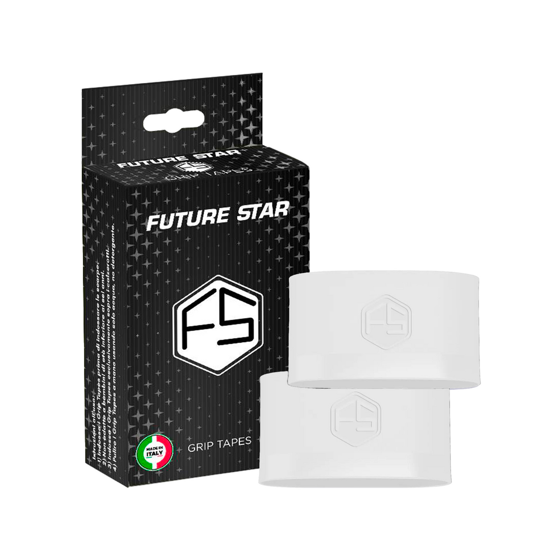 FUTURE STAR® Fascia di sostegno in silicone per parastinchi e calzerotti - FS