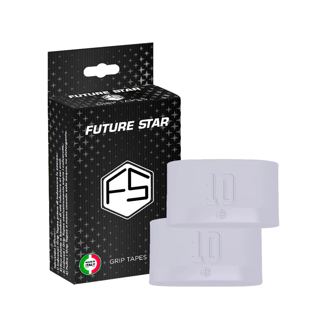 FUTURE STAR® Fascia di sostegno in silicone per parastinchi e calzerotti - 10