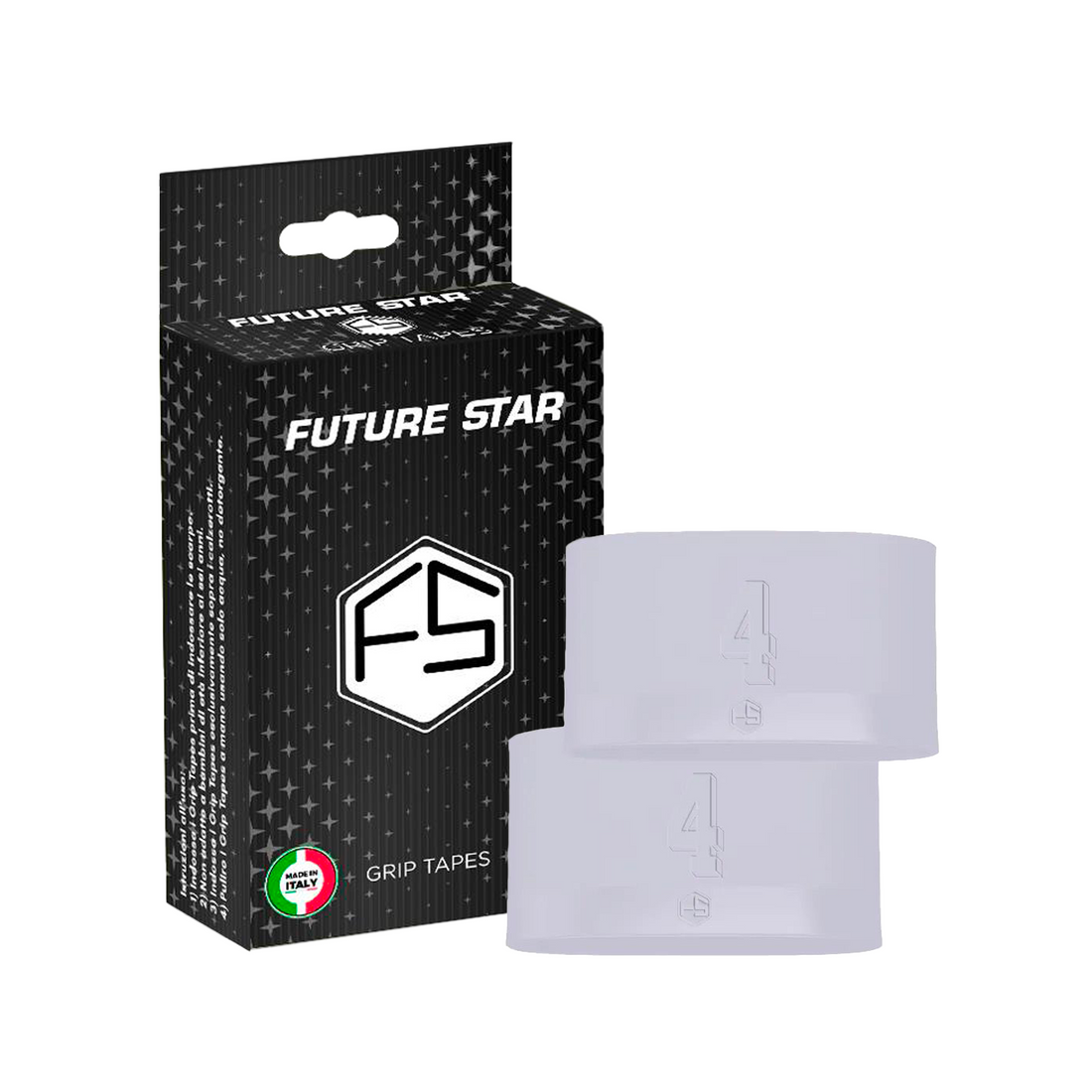 FUTURE STAR® Fascia di sostegno in silicone per parastinchi e calzerotti - 4