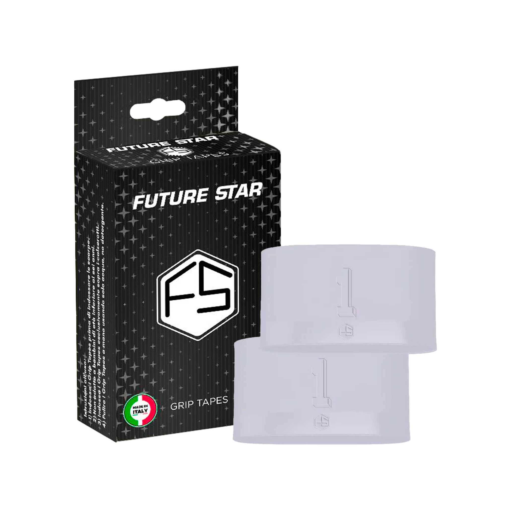 FUTURE STAR® Fascia di sostegno in silicone per parastinchi e calzerotti - 1