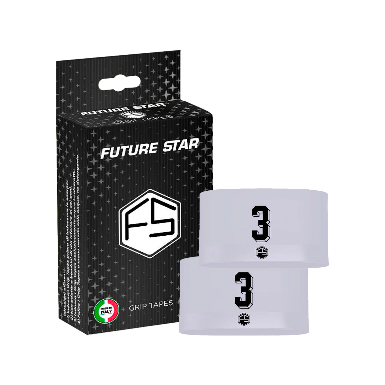 FUTURE STAR® Fascia di sostegno in silicone per parastinchi e calzerotti - 3