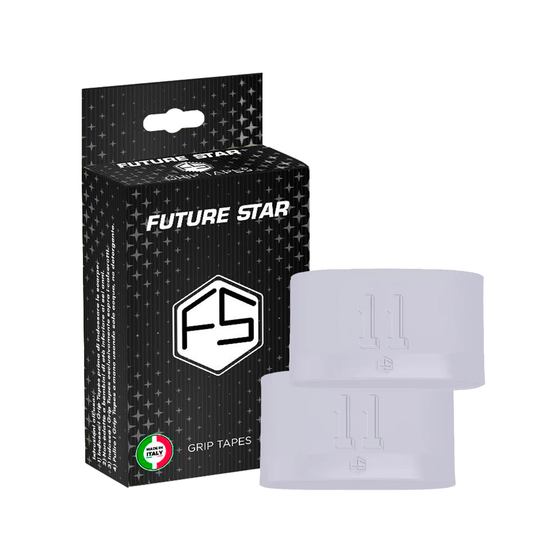 FUTURE STAR® Fascia di sostegno in silicone per parastinchi e calzerotti - 11